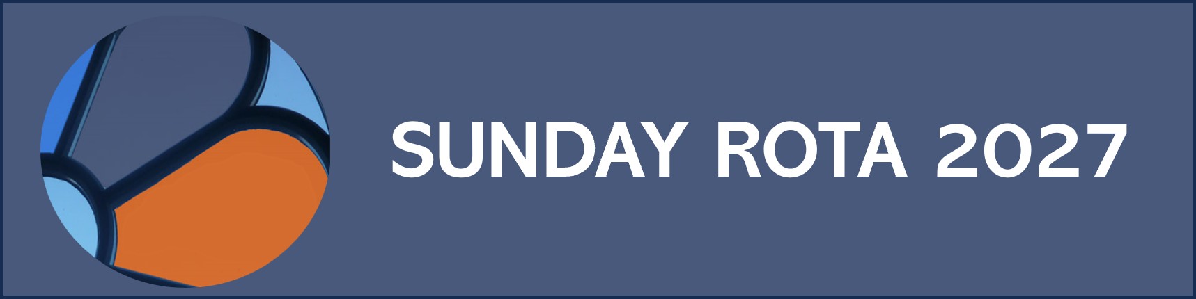 Sunday Rota 2027