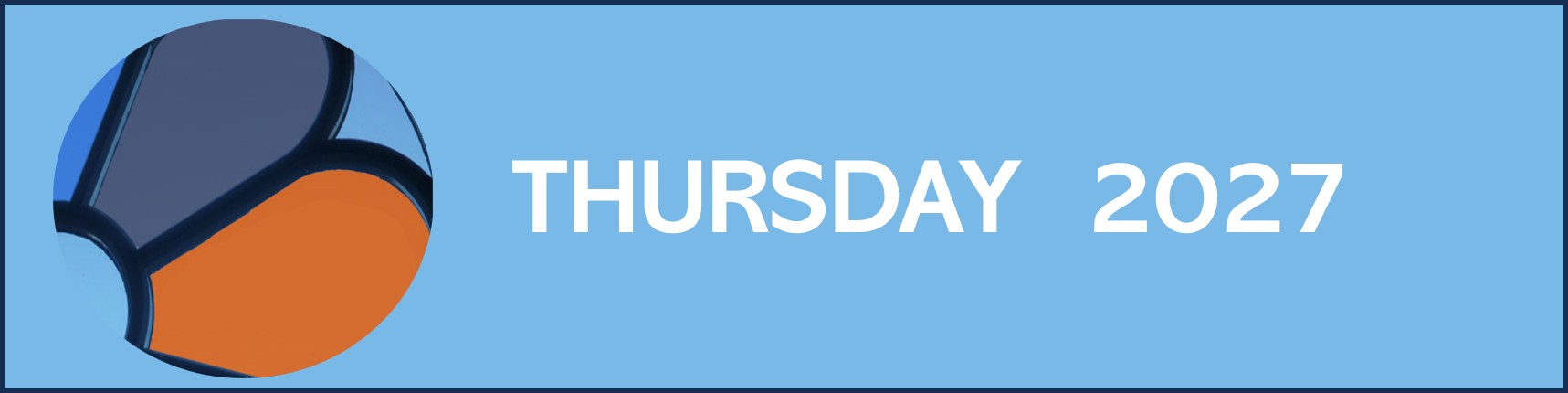 Thursday Rota 2027