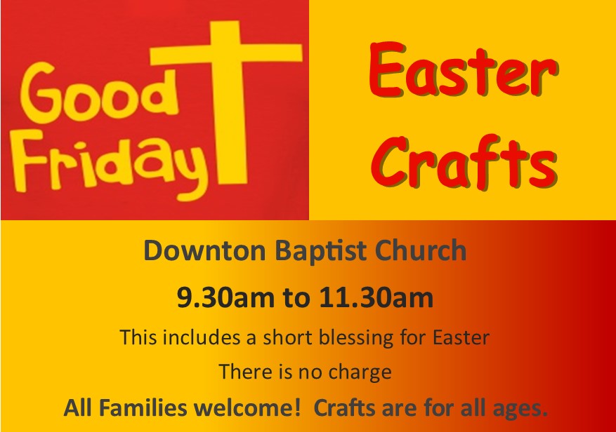 Easter Craft Morning DBC 2016