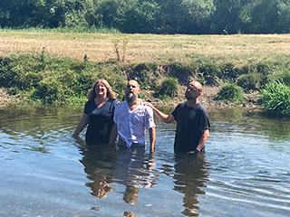 River Baptism - Downton Baptist Church